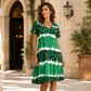👗 Sukienka midi w panterkę – 50% ZNIŻKI! OFERTA LIMITOWANA!💃✨Dekolt V, modny nadruk leoparda i zwiewny krój – Lekka, przewiewna i pełna charakteru. Dodaje pewności siebie i stylu! 🐆☀️