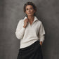 🧥 Sweter pullover z zamkiem ćwierć – 50% ZNIŻKI! BESTSELLER 2026! OFERTA LIMITOWANA!🌸💃Długi rękaw, dekolt V, luźny fason i wygodny zamek – idealny na chłodniejsze dni, do pracy i codziennych stylizacji. ✨