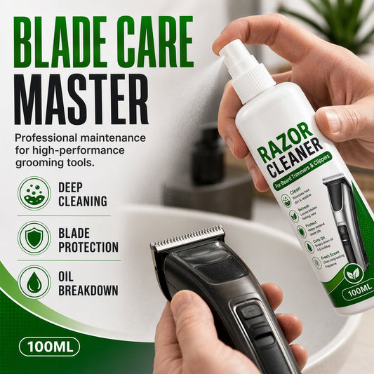 🧴 Spray do czyszczenia golarki elektrycznej – 50% ZNIŻKI! KUP 1 → 1 GRATIS! OFERTA LIMITOWANA!✨💪Głęboko czyści ostrza, usuwa włosy, osady olejowe i zanieczyszczenia – idealny do trymerów, maszynek do włosów i narzędzi pielęgnacyjnych.🪒