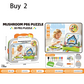 🧩 Creative 3D Mushroom Peg Puzzle – 50% ZNIŻKI! OFERTA LIMITOWANA!✨Bezpieczny, trwały i kolorowy zestaw – idealny do kreatywnej i edukacyjnej zabawy.🧒 Rozwija wyobraźnię, zdolności manualne i koordynację ręka-oko.🌈