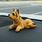 🐶 Dekoracja na deskę z pieskiem – 50% ZNIŻKI! OFERTA LIMITOWANA!🐾 Uroczy piesek kiwa głową – umila każdą podróż i dodaje radości na długich trasach.✨ Łatwy montaż, pasuje do każdego auta. Wesoły towarzysz dla kierowcy i pasażerów! 🚗