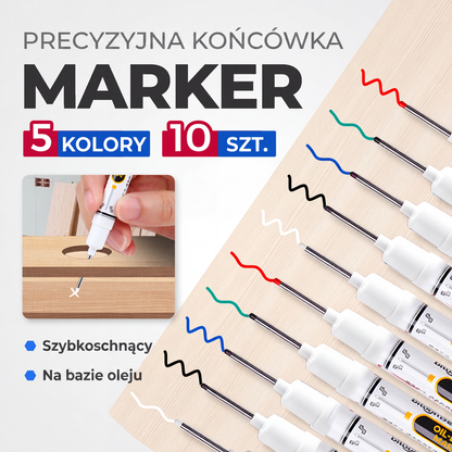 🖊️ Marker olejowy z precyzyjną końcówką – 50% ZNIŻKI! OFERTA LIMITOWANA!🎨 Szybkoschnący, niezawodny i trwały – idealny do znakowania, rysowania i prac kreatywnych. 💪Precyzyjna końcówka sprawdza się na każdej powierzchni. Twój niezastąpiony pomocnik! ✨