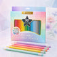 ✏️ Zestaw 50 kolorowych ołówków – 50% ZNIŻKI! OFERTA LIMITOWANA!✨ Trójkątne, z gumką, pastelowe odcienie – nietrujące, idealne dla dzieci do rysowania, szkicowania i journalingu.📓 Świetny na prezent i do szkoły! 🎨