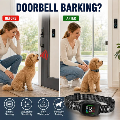 🔇🐕 Inteligentna obroża antyszczekowa – 50% ZNIŻKI! OFERTA LIMITOWANA!✨ Skutecznie uczy cichego zachowania – delikatna, bezpieczna i wygodna dla psa.✨ Regulowana, ładowalna i łatwa w użyciu. Spokój w domu i podczas spacerów! 🐾
