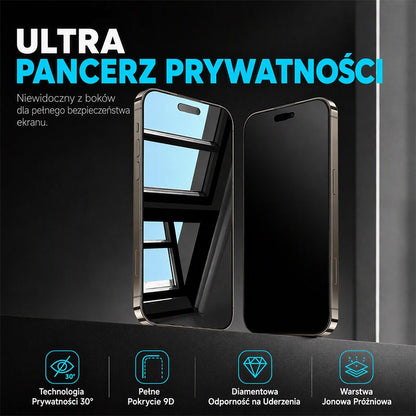 🛡️ Szkło hartowane prywatyzujące do iPhone – 50% ZNIŻKI! KUP 1 → 1 GRATIS! OFERTA LIMITOWANA!🔒 Z automatycznym usuwaniem kurzu, chroni prywatność i ekran przed zarysowaniami – idealne do codziennego użytku.✨ Łatwy montaż, wysoka jakość i dyskrecja! 📱