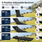 🏕️ Regulowany fotel kempingowy z podnóżkiem i uchwytem na kubek – 50% ZNIŻKI! OFERTA LIMITOWANA! Wyściełany, składany, udźwig 150 kg – idealny do kampera, ogrodu i na piknik. Wygodny, wytrzymały i przenośny! ✨