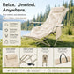 🏕️ Regulowany fotel kempingowy z podnóżkiem i uchwytem na kubek – 50% ZNIŻKI! OFERTA LIMITOWANA! Wyściełany, składany, udźwig 150 kg – idealny do kampera, ogrodu i na piknik. Wygodny, wytrzymały i przenośny! ✨