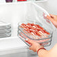 🍱 Przezroczysty pojemnik do lodówki – 50% ZNIŻKI! OFERTA LIMITOWANA!📦 Z pokrywką, układany w stosy, 3 rozmiary – pełna widoczność i porządek w lodówce.✨Idealny do żywności, owoców i resztek. Oszczędza miejsce i ułatwia codzienne przechowywanie! 🧊