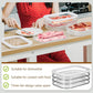 🍱 Przezroczysty pojemnik do lodówki – 50% ZNIŻKI! OFERTA LIMITOWANA!📦 Z pokrywką, układany w stosy, 3 rozmiary – pełna widoczność i porządek w lodówce.✨Idealny do żywności, owoców i resztek. Oszczędza miejsce i ułatwia codzienne przechowywanie! 🧊