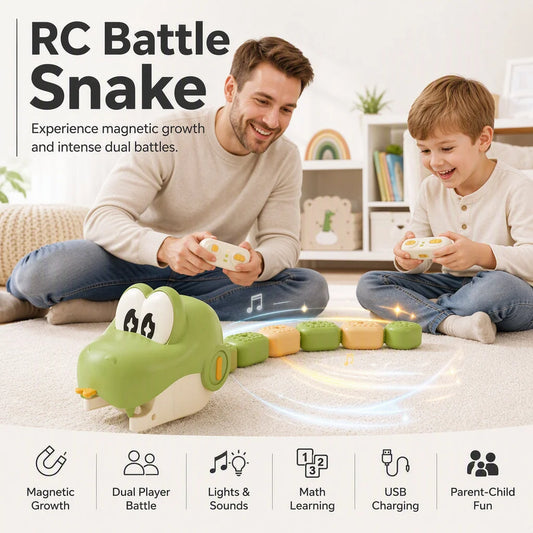 🐍 Gra węże bojowe – 50% ZNIŻKI! OFERTA LIMITOWANA!🧲 Dla 2 graczy, 2 piloty, magnetyczna arena – rozwija zręczność i refleks.🎮 Świetna zabawa dla dzieci i całej rodziny! ✨