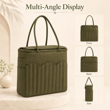 🧶 Torba na włóczkę z kieszonką – 50% ZNIŻKI! OFERTA LIMITOWANA!👜 Płócienna, z przegrodą na druty – koniec z plączącą się włóczką. Utrzymuje porządek i ułatwia robótki w domu i w podróży! ✨