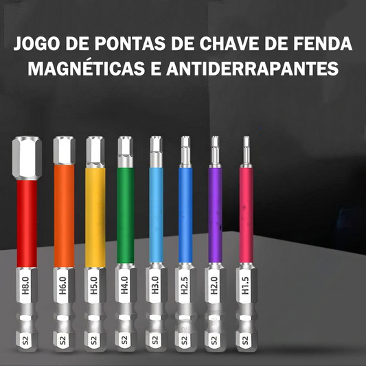 🔧 Magnetyczne końcówki udarowe – 50% ZNIŻKI! OFERTA LIMITOWANA!💪 Kolorowe, sześciokątne, super twarde – pasują do wkrętarek i wiertarek. ✨Antypoślizgowe, szybka wymiana, mocny magnes. Niezbędne w każdym warsztacie! 🛠️