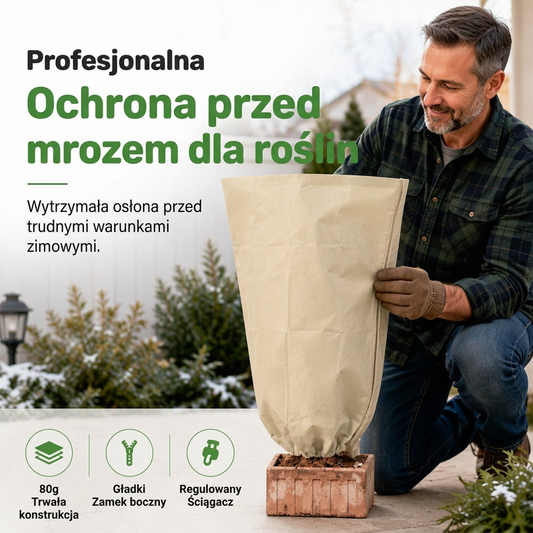 ❄️ Osłona na rośliny przed mrozem – 50% ZNIŻKI! OFERTA LIMITOWANA!✨ Zimowa ochrona ogrodu – chroni rośliny przed mrozem, wiatrem i śniegiem. Łatwa w montażu, trwała i przepuszcza powietrze. Idealna do krzewów i młodych drzewek! 🌿