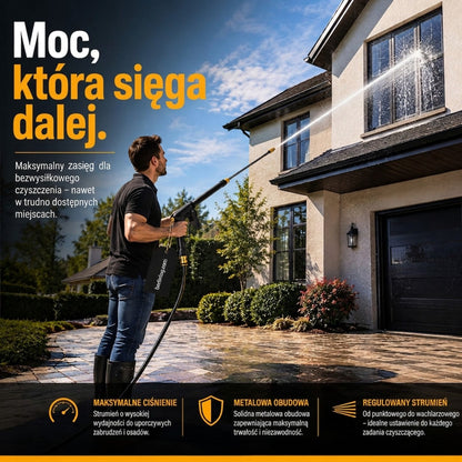 🌊 50% OFF – OSTATNI DZIEŃ! Pistolet myjący do samochodu – mocne ciśnienie, wygodny uchwyt, łatwe podłączenie. Sprawdzi się też do podlewania i sprzątania! 🚗💪