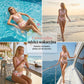 🌺 Zestaw bikini z tropikalnym nadrukiem – 50% ZNIŻKI! OSTATNI DZIEŃ! Seksowny krój, roślinny wzór, idealny na wakacje i plażę – wygodny, stylowy i pełen lata.🌊💃