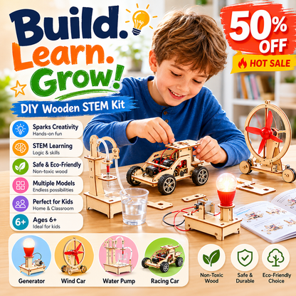🧩 Zestaw DIY Kreatywnych Zabawek Technologicznych – 50% ZNIŻKI! OFERTA LIMITOWANA!🤖✨Ręcznie wykonane modele, które rozwijają wyobraźnię, umiejętności manualne i zainteresowanie techniką.🛠️